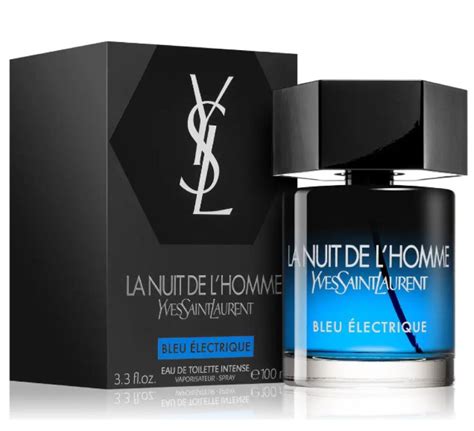 eau electrique ysl composition|la nuit homme bleu electrique.